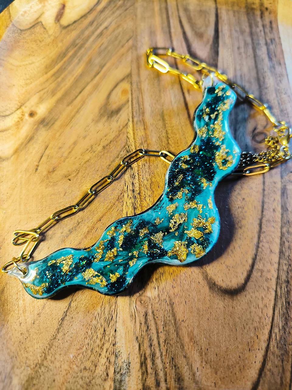 Náhrdelník Green Waves 