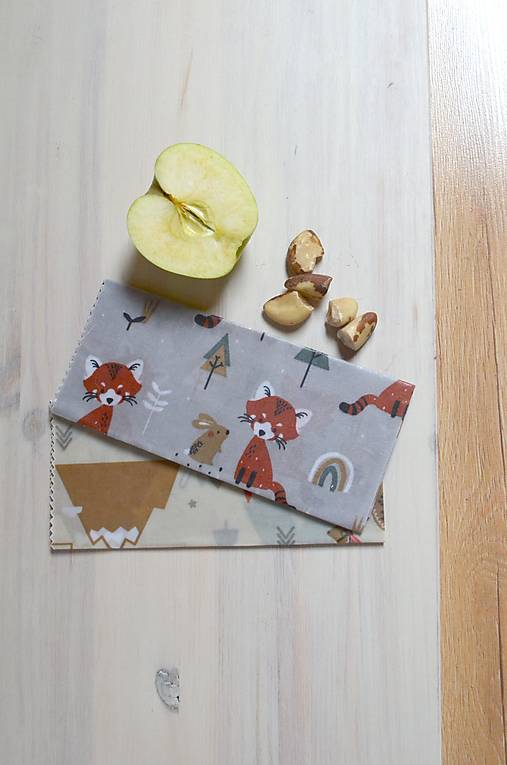 Úžitkový textil - ZERÁČE Sváča pro holky a kluky - ZERO WASTE - 16895384_