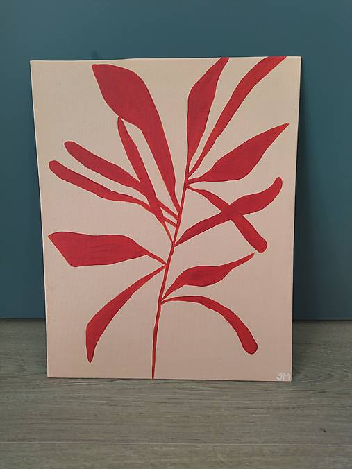 Obrazy - Abstraktné obrazy "Twiggy" (Abstraktný obraz "Twiggy 3") - 16898079_