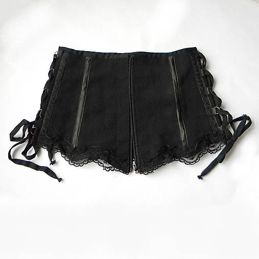 Šaty - Gotický korzet - OP 80cm-94cm - 16900185_