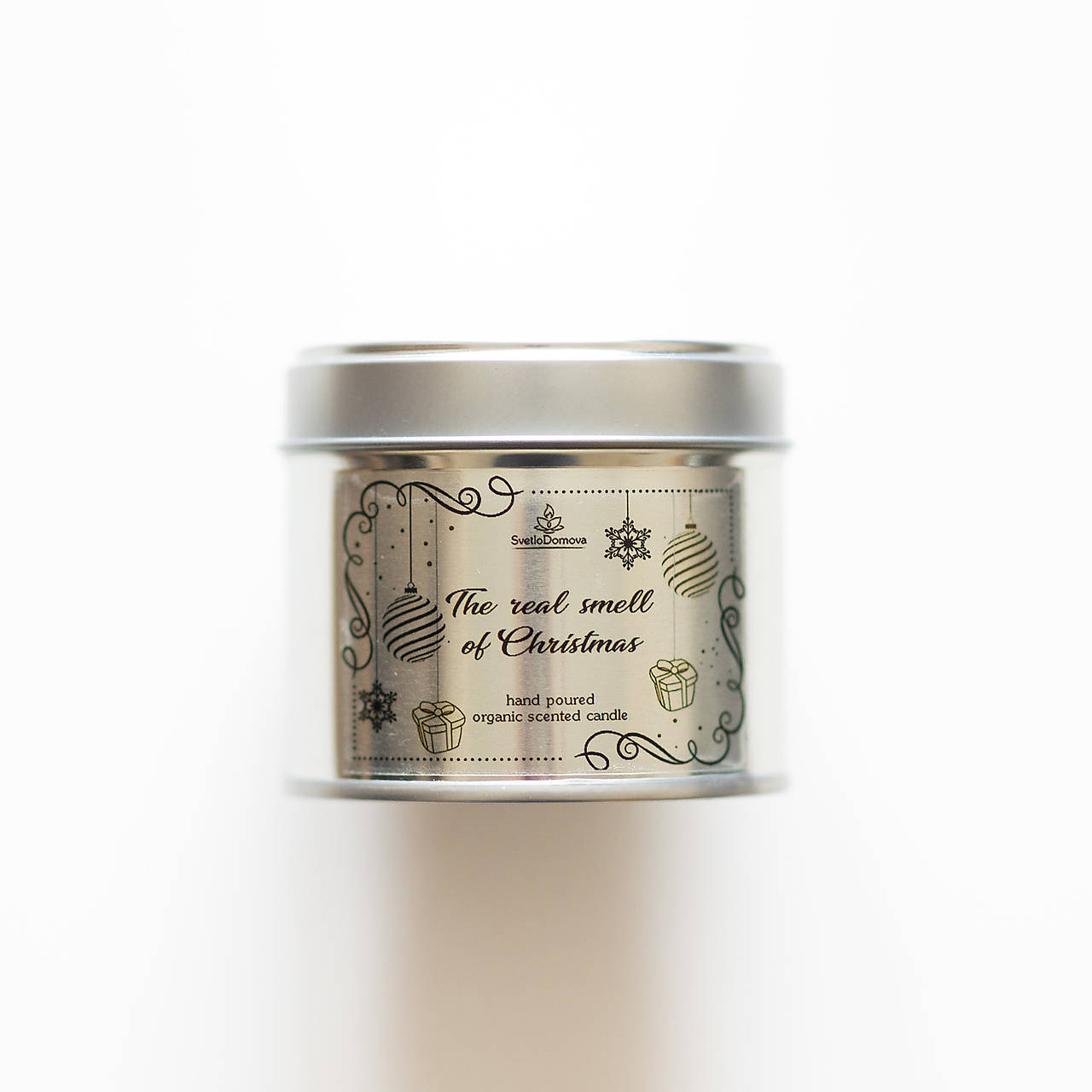 VÝPREDAJ -35% - Sviečka zo 100% sójového vosku s DREVENÝM knôtom - 2vône - 185g/50hod