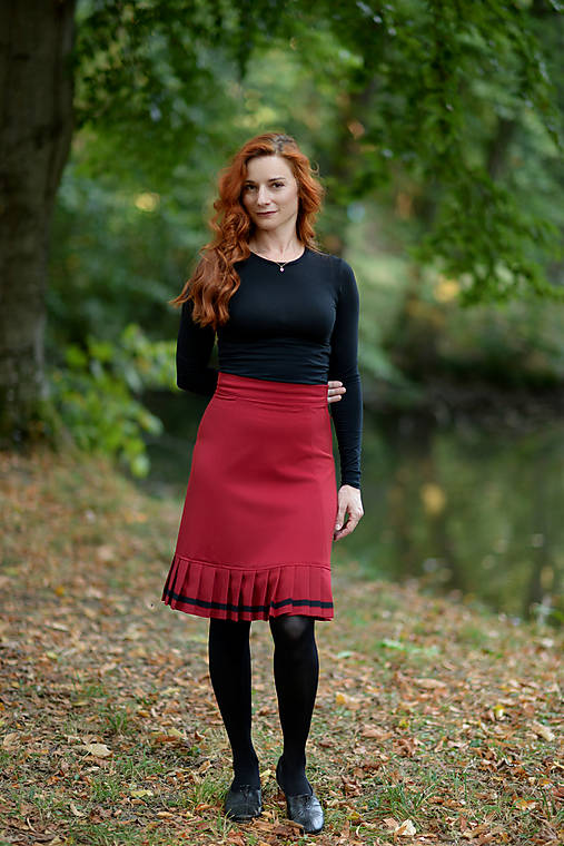 Sukne - sukňa Klára - A K C I A ! - 16910888_