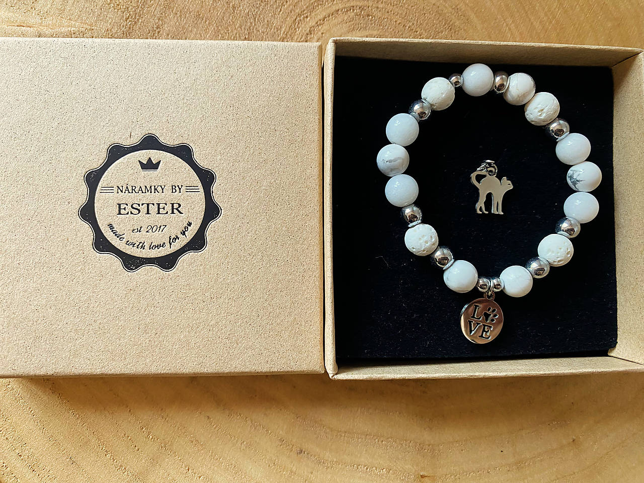 SET pre milovníčky/milovníkov majiteľky/majiteľov Náramok + retiazka SET