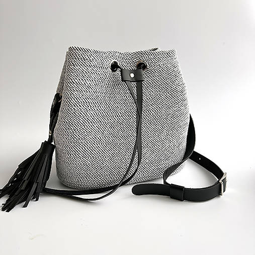 Kabelky - Dámska kabelka na rameno / Kabelka bucket bag - 16913581_