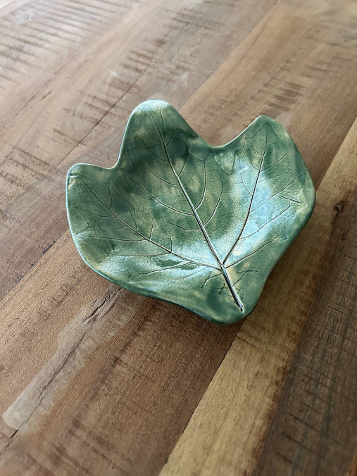 Nádoby - Keramická misa na ovocié "List" (Keramická misa na ovocié "List") - 16915738_