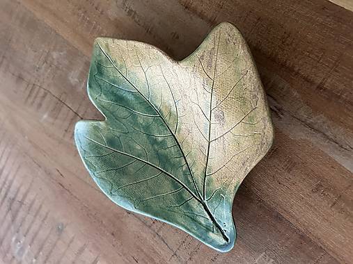 Nádoby - Keramická misa na ovocié "List" (Keramická misa na ovocié "List") - 16915749_