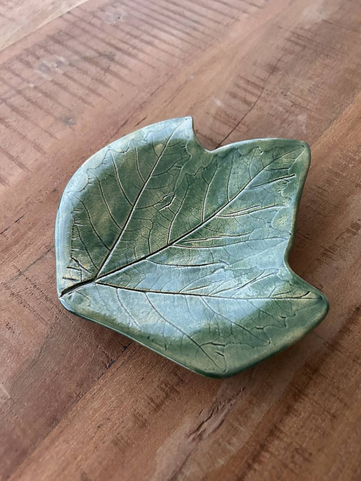 Nádoby - Keramická misa na ovocié "List" (Keramická misa na ovocié "List") - 16915754_