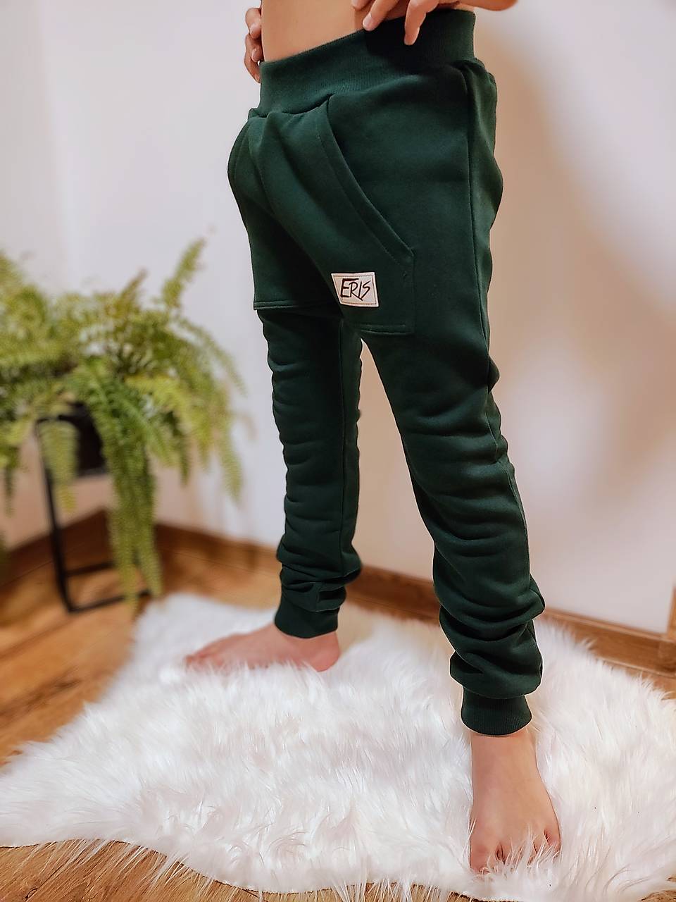 Pudláče klasik s vreckom ZELENÉ