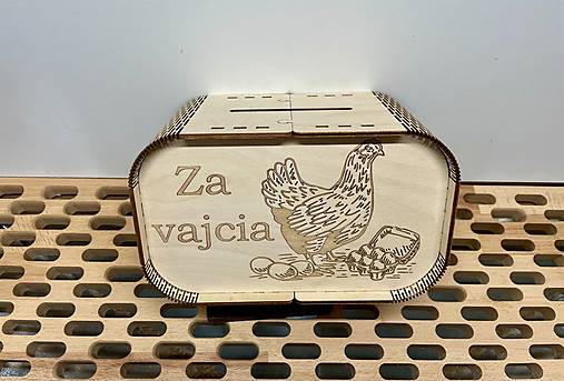 Nádoby - Pokladnička  (Za vajcia) - 16922475_