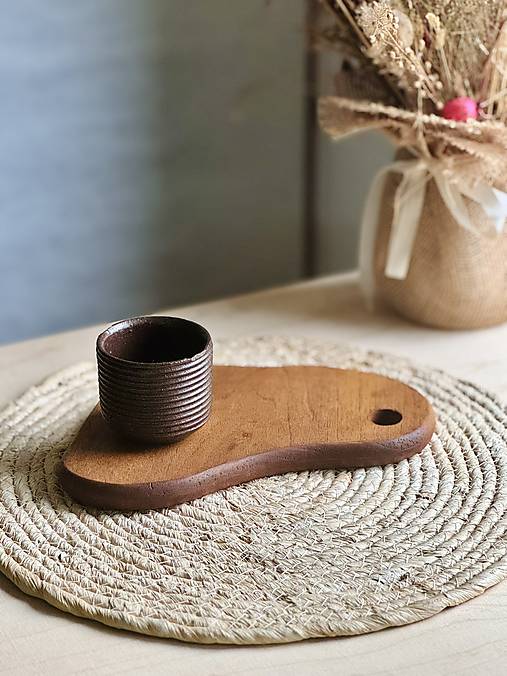 Príbory, varešky, pomôcky - Servírovacia doska Kaffe V. - 16923063_