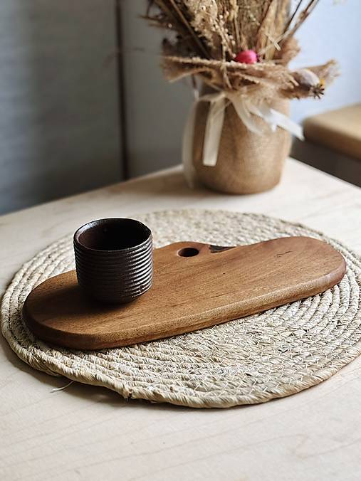 Príbory, varešky, pomôcky - Servírovacia doska Kaffe XI. - 16923110_