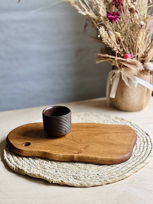 Príbory, varešky, pomôcky - Servírovacia doska Kaffe XII. - 16923124_