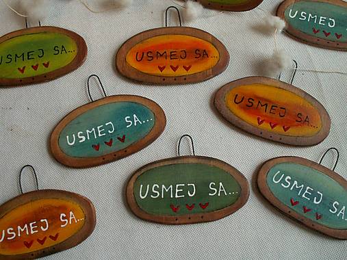Ceduľka - Usmej sa