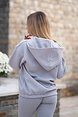 Mikiny - Dámska mikina MISTY GREY - 16926204_