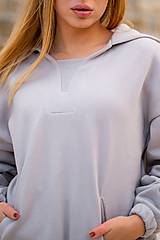Mikiny - Dámska mikina MISTY GREY - 16926205_