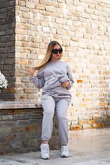 Mikiny - Dámska mikina MISTY GREY - 16926206_