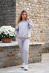 Mikiny - Dámska mikina MISTY GREY - 16926208_