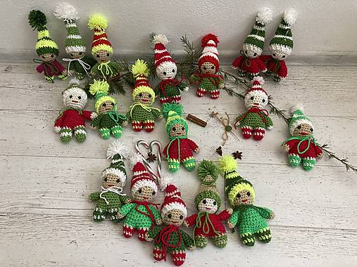 Hračky - Škriatkovia/ Vianoce - 16927364_