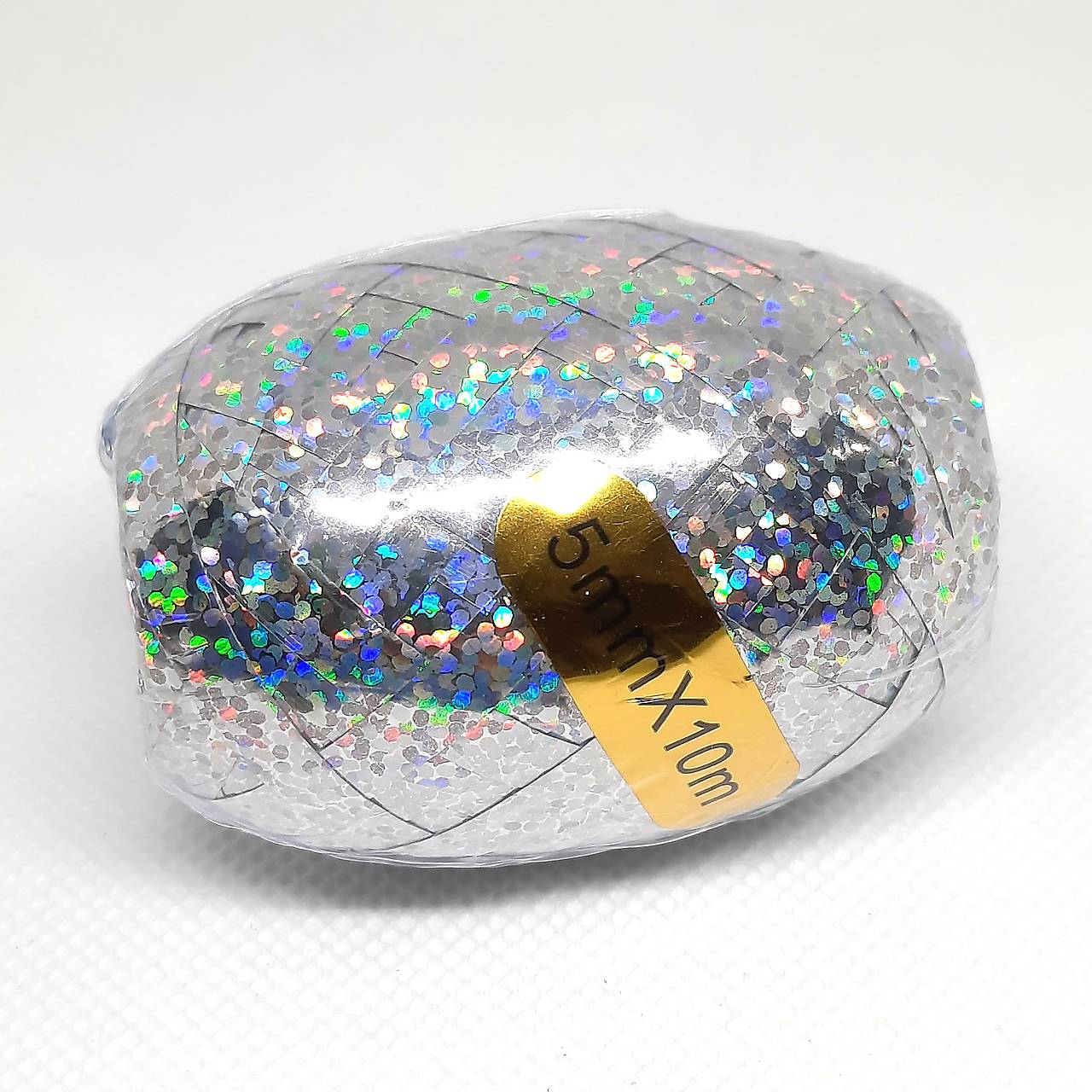 Viazacia stuha metalická 5mm/10m-1ks (strieborná)