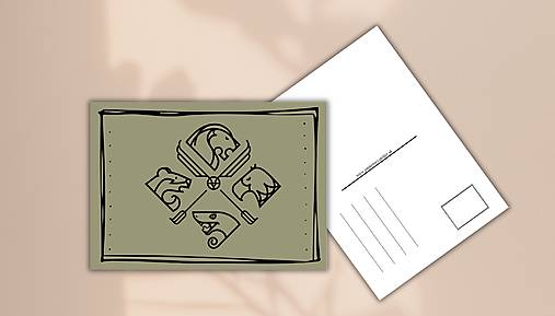 Papiernictvo - Pohľadnica " Symbol" - 16932570_