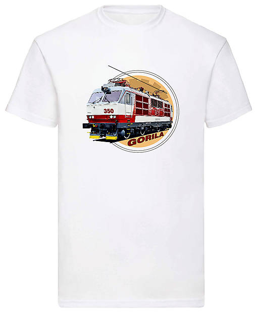 Pánske oblečenie - Gorila 350 pánske (S - Biela) - 16931388_