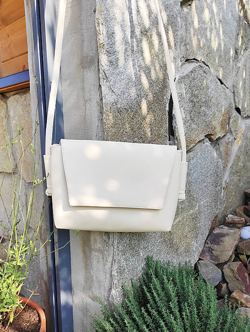 Kabelky - Iris mini bag smetanová - 16935210_