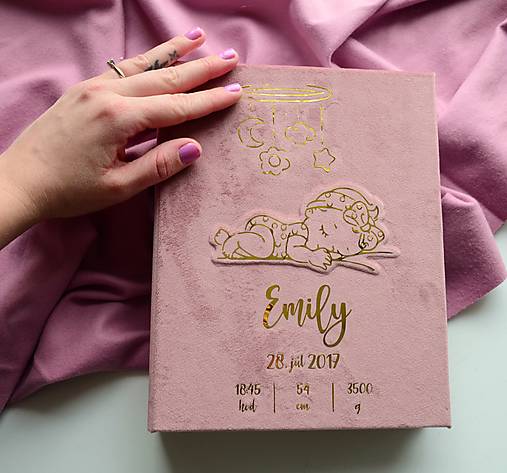Personalizovaný fotoalbum Dievčatko