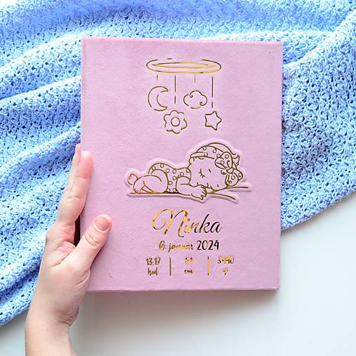 Personalizovaný fotoalbum Dievčatko