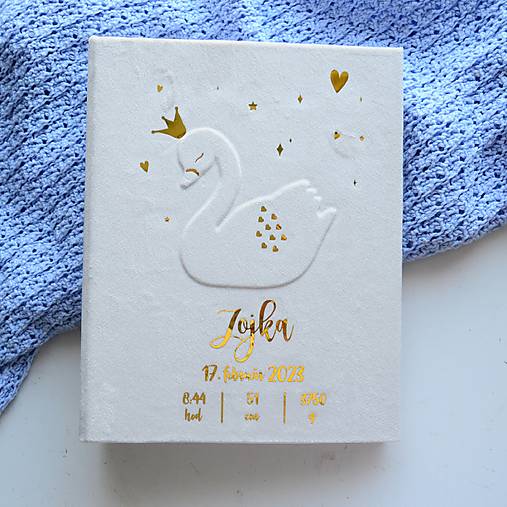 Personalizovaný fotoalbum Labuť