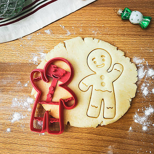 Príbory, varešky, pomôcky - Vykrajovačka Perníček 10 - 0793 - 16940647_