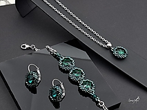 Sady šperkov - Emerald súprava - 16940932_