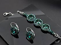 Sady šperkov - Emerald súprava - 16940934_