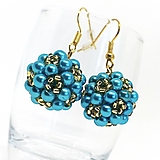 Náušnice - Náušničky  GOLDEN NET - 16941945_