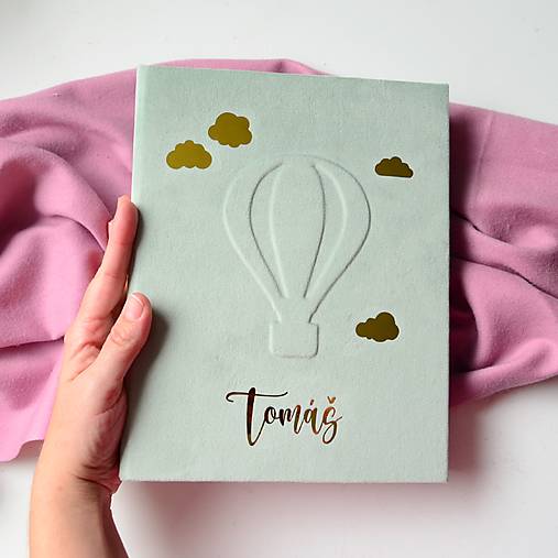 Personalizovaný fotoalbum Lietajúci balón