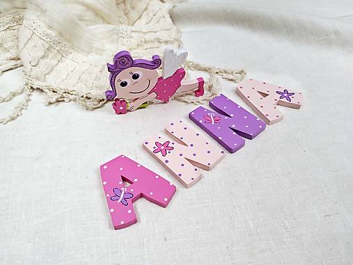 Tabuľky - P Í S M E N Á  6,5cm (DIANA, sova, korunka) - 16946502_