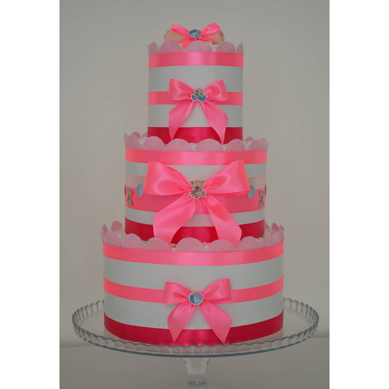 Plienková torta 3-poschodová