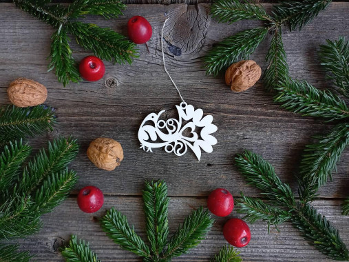 Dekorácie - Folk ozdôbka -1 - 16948255_