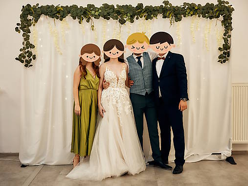 Dekorácie - Fotostena Greenery - prenájom - 16948149_