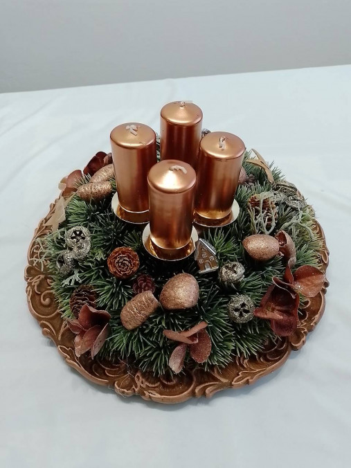 Dekorácie - Adventný veniec - 16951693_