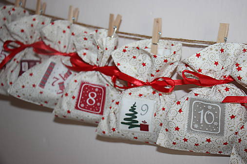 Dekorácie - Adventní kalendář č.19 - 16950265_