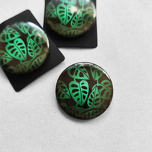 Brošne - • d o p r e d a j • -50% • Monstera adansonii - 16953599_