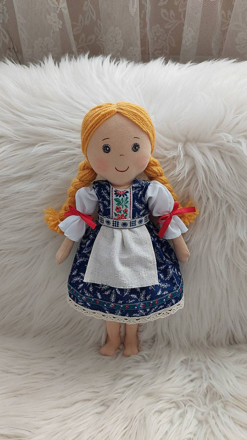 Hračky - Bábika folklórna  - 16952934_