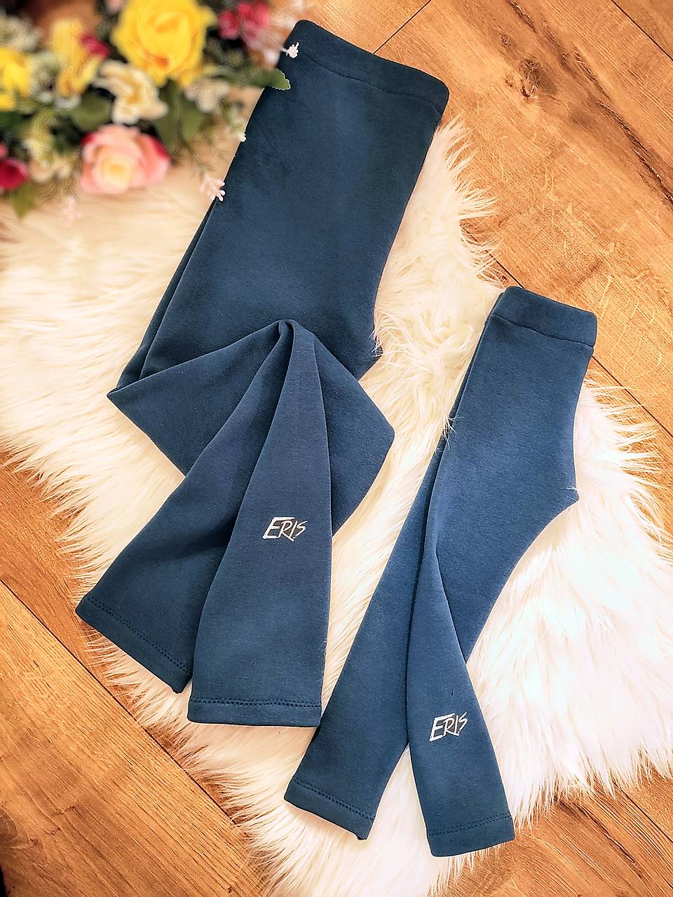 WARM legíny PETROLEJ