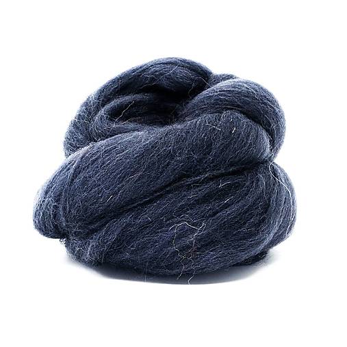 Vlna na plstenie, 100% merino, 20g (šedá tmavá-grafitovo-čierna)