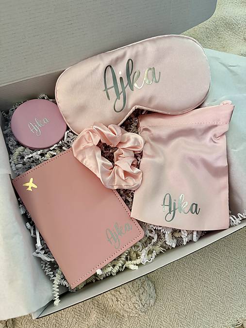 Zrkadielka - Pohoďáčka na cestách – personalizovaný darčekový box - 16956887_