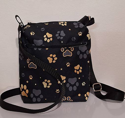 Iné tašky - Crossbody taška,, GOLD PAWS" - 16958634_