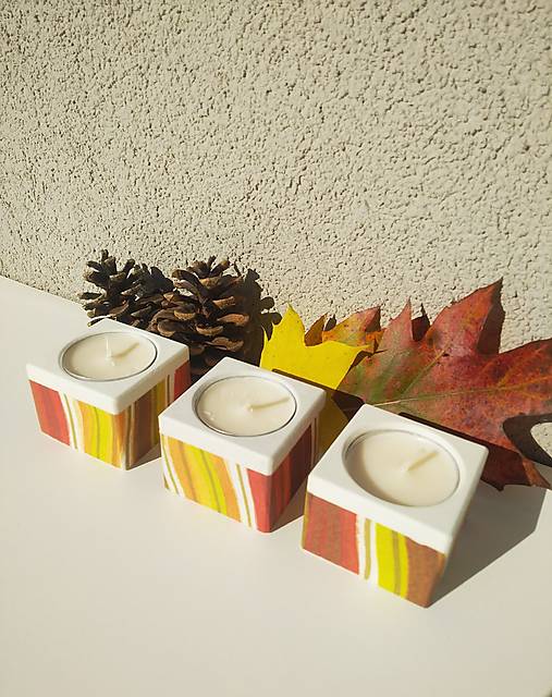 Svietidlá - Jesenné trio - 16957418_