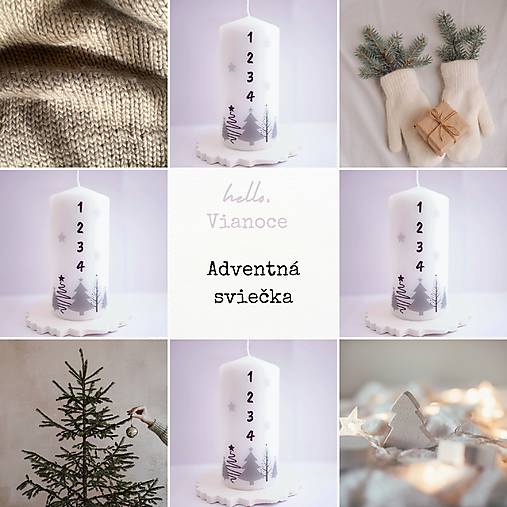 Adventná sviečka