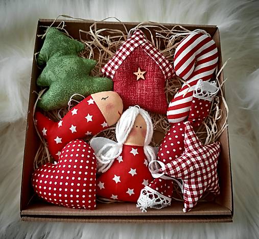 Dekorácie - Sada ozdôb (Ozdoby bez krabice) - 16957198_