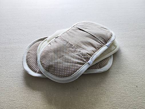 Detský textil - VLNIENKA zmenšovacia vložka do autosedačky Axkid minikid 100% Merino top super wash Natural Bodka béžová - 16960197_